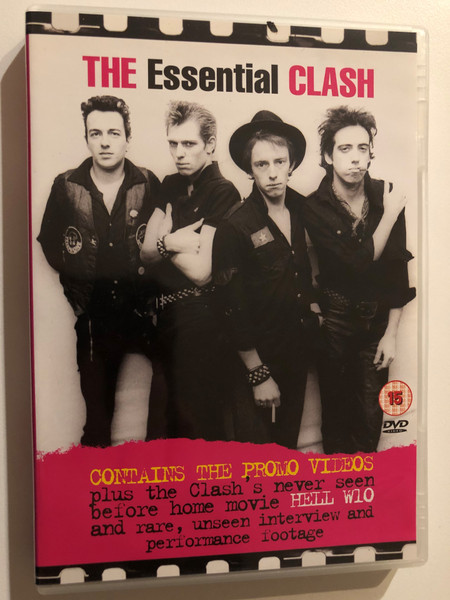 The Essential Clash / This silent movie, made in the summer of 1983 / It was filmed when The Clash were supposed to be on a break in-between touring / DVD VIDEO SPECIAL FEATURES: HELL W10 Written and directed by Joe Strummer / DVD (5099720188698)