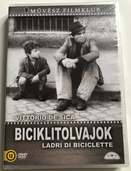 BICIKLITOLVAJOK - LADRI DI BICICLETTE  VITTORIO DE SICA  MŰVÉSZ FILMKLUB  ETALON FILM  DVD Video (5999885039784)