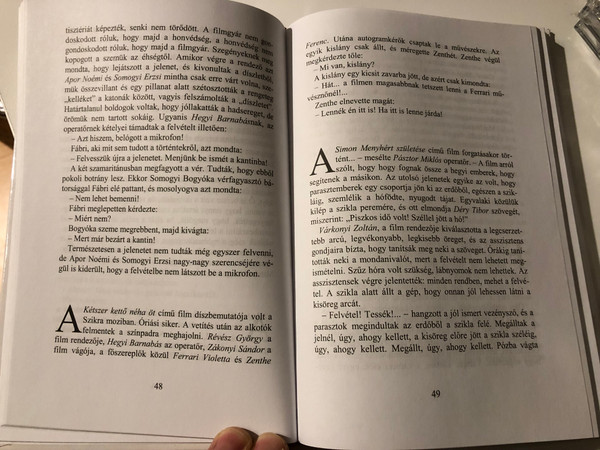 DALLOS SZILVIA - Forgatások mosoly  NAP KIADÓ 1993  Hardcover (9789639658875)