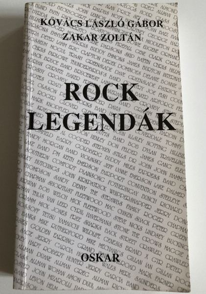 Rocklegendák  László Gábor Kovács and Zakar Zoltán  Hungarian Edition  Oskar Kiadó 1992  Paperback (9789638122032)