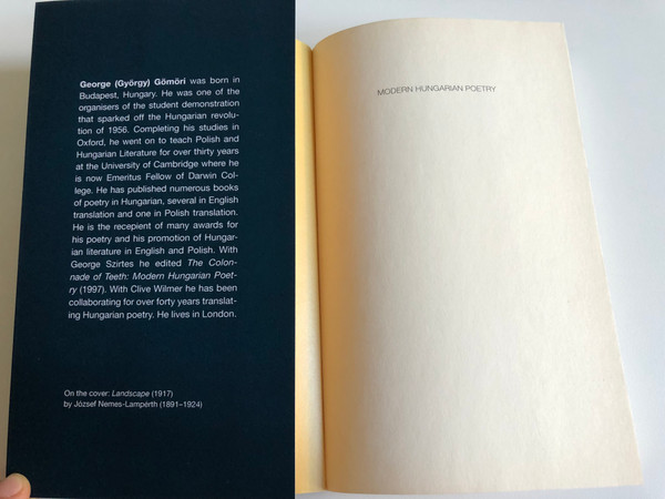 Steep Path Poems Translated from the Hungarian  Clive Wilmer and George Gömöri  MODERN HUNGARIAN POETRY  Corvina Kiadó, 2018  Paperback (9789631365580)
