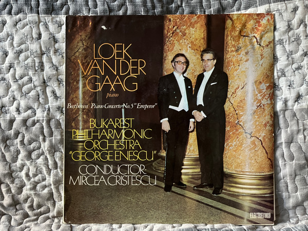 Loek Vander Gaag (piano) - Beethoven: Piano Concerto No. 5 ''Emperor'' - Bukarest Philharmonic Orchestra "George Enescu", Conductor: Mircea Cristescu / Electrecord LP Stereo / 6810 346