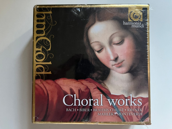 Choral Works - Bach, Biber, Brahms, Faure, Krenek, Mahler, Monteverdi / HM Gold / Harmonia Mundi 10x Audio CD, Box Set 2011 / HMX 2908520.29