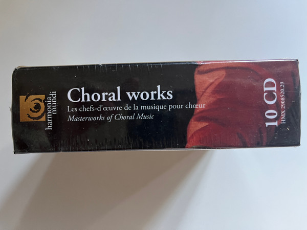 Choral Works - Bach, Biber, Brahms, Faure, Krenek, Mahler, Monteverdi / HM Gold / Harmonia Mundi 10x Audio CD, Box Set 2011 / HMX 2908520.29