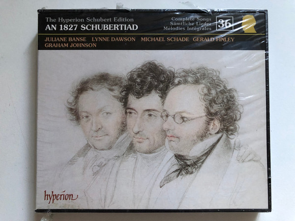 The Hyperion Schubert Edition - Complete Songs: 36: An 1827 Schubertiad / Juliane Banse, Lynne Dawson, Michael Schade, Gerald Finley, Graham Johnson / Hyperion Audio CD / CDJ33036