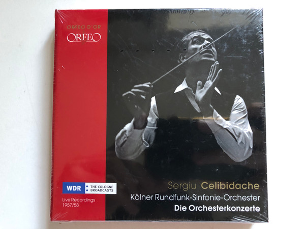 Sergiu Celibidache - Kolner Rundfunk-Sinfonie-Orchester - Die Orchesterkonzerte / Live Recordings 1957/58 / Orfeo 5x Audio CD, Box Set, Mono 2008 / C 725 085 R