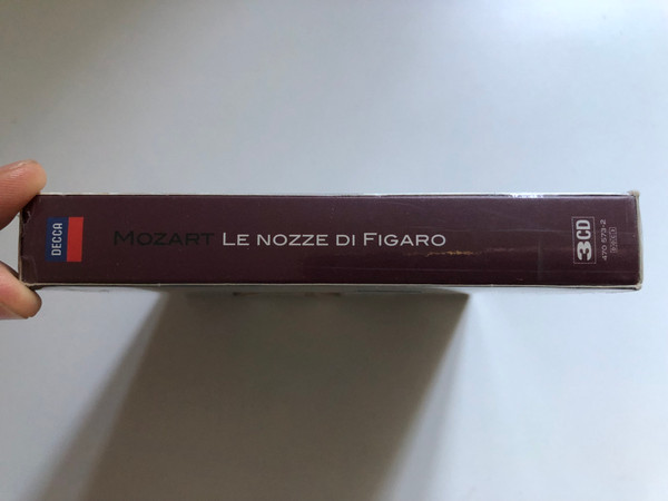 Mozart: Le Nozze Di Figaro - Van Dam, Hendricks, Raimondi, Popp, Marriner / The Compact Opera Collection / Decca 3x Audio CD, Box Set 2002 / 470 573-2