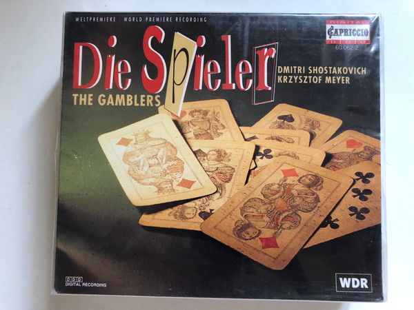 Die Spieler = The Gamblers - Dmitri Shostakovich, Krzysztof Meyer / Capriccio 2x Audio CD, Box Set 1995 / 60 062-2