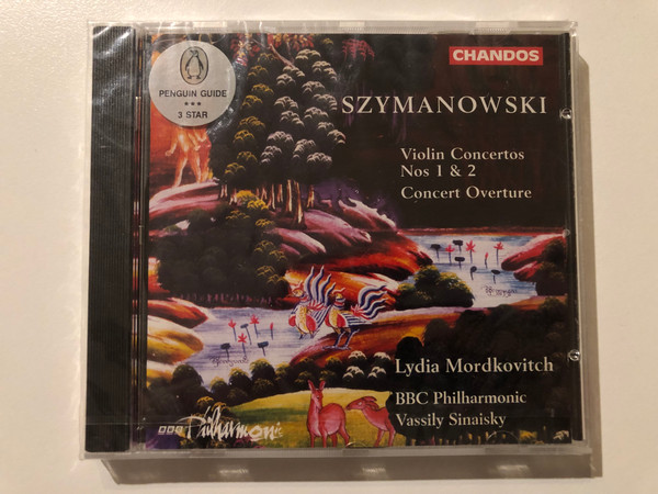 Szymanowski - Violin Concertos Nos 1 & 2; Concert Overture - Lydia Mordkovitch, BBC Philharmonic, Vassily Sinaisky / Chandos Audio CD 1996 / CHAN 9496