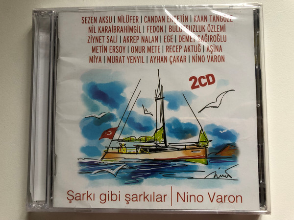 Nino Varon – Şarkı Gibi Şarkılar / Sezen Aksu, Nilüfer, Candan Erçetin, Kaan Tangöze, Nil Karaibrahimgil, Fedon, Bulutsuzluk Özlemi, Ziynet Sali, Akrep Nalan, Ege, Demet Sağıroğlu, Metin Ersoy / Doğan Music Company 2x Audio CD / DMC - 104885