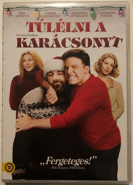 TÚLÉLM A KARÁCSONYT  Surviving Christmas Hungarian Edition  Multiple Audio Options  Cast Ben Affleck, James Gandolfini, Christina Applegate, Catherine O'Hara  DVD Video (5996051322121)