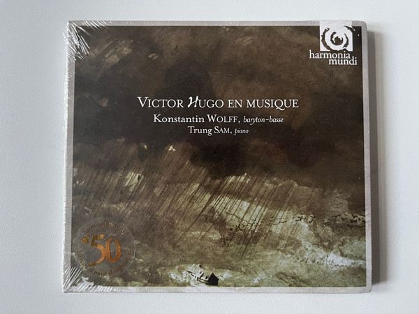 Victor Hugo En Musique - Konstantin Wolff (baryton-basse), Trung Sam (piano) / Harmonia Mundi Audio CD 2008 / HMC 901997