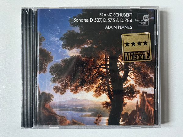 Franz Schubert: Sonates D. 537, D. 575 & D. 784 - Alain Planes / Harmonia Mundi Audio CD 2003 / HMU 901789