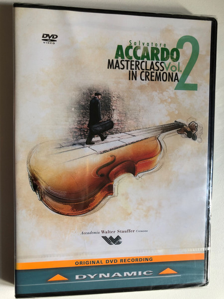 Salvatore Accardo - Masterclass in Cremona, Vol. 2 / Beethoven Violin Sonata No. 9 Op. 47 "Kreutzer" Francesca Dego, violin / Beethoven Violin Sonata No. 9 Op. 47 "Kreutzer" Francesca Dego, violin / DVD (8007144337377)