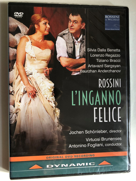 Rossini: L'inganno felice / Farce for music in One Act Libretto by GIUSEPPE FOPPA / Bel Canto Opera Festival / Virtuosi Brunenses Conductor: ANTONINO FOGLIANI / DVD (8007144377601)