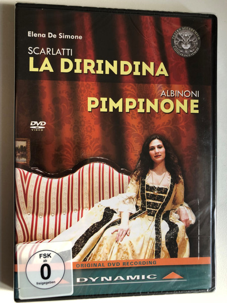 Scarlatti: La Dirindina - Albinoni: Pimpinone / Comic intermezzo in two parts Libretto by GIROLAMO GIGLI / LO SPLENDORE DI SAN MARCO CONDUCTOR: DIEGO BORTOLATO / Recorded at: Academic Theater of Castelfranco Veneto / DVD (8007144377199)