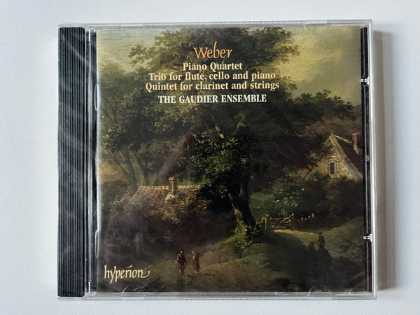 Weber - Piano Quartet; Trio For Flute, Cello And Piano; Quintet For Clarinet And Strings - The Gaudier Ensemble / Hyperion Audio CD / CDA67464