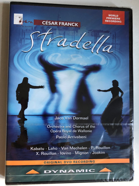 Franck: Stradella / Opera in three acts / Libretto by Emile Deschamps and Emilien Pacini / Orchestra and Chorus of the Royal Opera House of Wallonia Conductor: Paolo Arrivabeni / Chorus Master: Marcel Seminara / DVD (8007144376925)