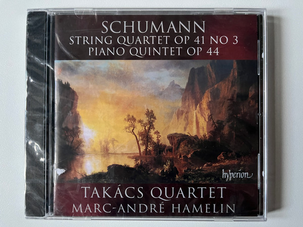 Schumann - String Quartet Op 41 No 3; Piano Quintet Op 44 - Takács Quartet, Marc-André Hamelin / Hyperion Audio CD 2009 / CDA67631