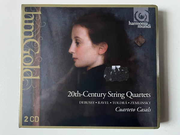 20th-Century String Quartets - Cuarteto Casals - Debussy, Ravel, Toldrá, Zemlinsky / HM Gold / Harmonia Mundi 2x Audio CD 2012 / HMG 508390.91 