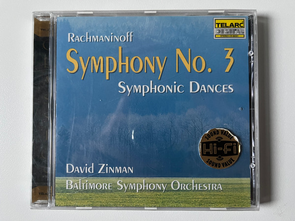 Rachmaninoff: Symphony No. 3; Symphonic Dances - David Zinman, Baltimore Symphony Orchestra / Telarc Audio CD 1994 / CD-80331