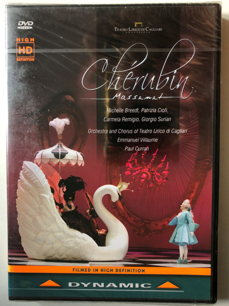 Massenet: Cherubin / Sung comedy in three acts Libretto by Francis de Croisset and Henri Cain / OPERA THEATER OF CAGLIARI / Orchestra and Chorus of Teatro Lirico of Cagliari / Conductor: Emmanuel Villaume Chorus Master: Andrea Faidutti / DVD (8007144335083)