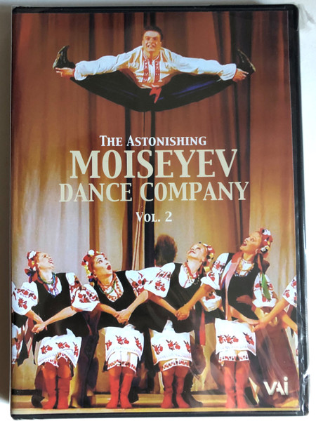 The Astonishing Moiseyev Dance Company 2 / Live performances (uness otherwise noted) / Tchaikovsky Concert Hall, Moscow 1988;1975 / PACKAGING, DESIGN AND DVD AUTHORING 2008 VIDEO ARTISTS INTERNATIONAL, INC. / DVD (089948446194)