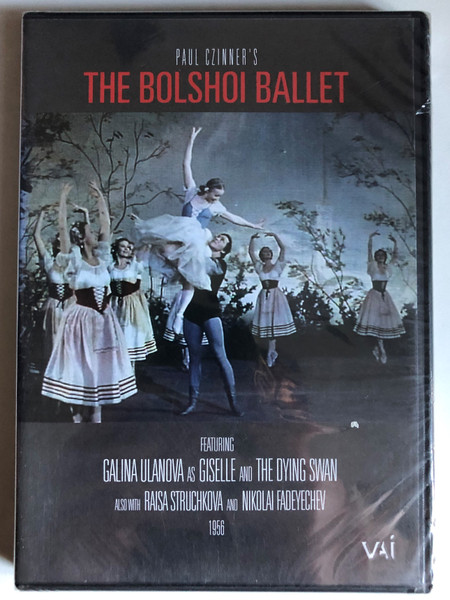 The Bolshoi Ballett - Glinka-Gounod-Tschaikowsky / PAUL CZINNER / GALINA ULANOVA - RAISA STRUCHKOVA - NIKOLAI FADEYECHEV 1956 / DANCE OF THE TARTARS FROM THE FOUNTAIN OF BAKHCHSARAI / PANISH DANCE FROM SWAN LAKE SPRING WATER / DVD (089948442691)