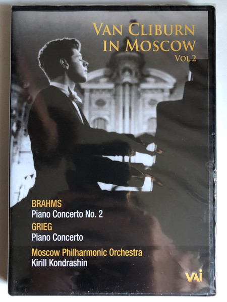 Van Cliburn in Moscow, Vol. 2 / Live performance (1972) / Recorded in the Great Hall of the Moscow Conservatory / PACKAGING, DESIGN AND DVD AUTHORING 2008 VIDEO ARTISTS INTERNATIONAL, INC. / VIDEO ARTISTS INTERNATIONAL / DVD (089948445395)