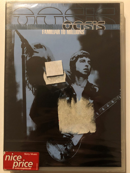 Oasis: Familiar to Millions / VIEW THE WHOLE EXCLUSIVE DOCUMENTARY / 4 SHORT FILMS TAKEN FROM THE OASIS STAGE PRODUCTION / FULL DISCOGRAPHY WITH AUDIO CLIPS / RECORDED AT WEMBLEY STADIUM JULY 21ST 2000 / DVD (5099720127291)