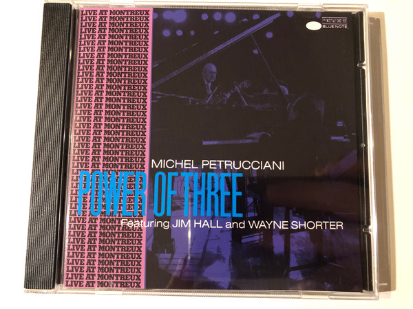 Michel Petrucciani: Power Of Three - Featuring Jim Hall And Wayne Shorter / Blue Note Audio CD 1987 / CDP 7 46427 2