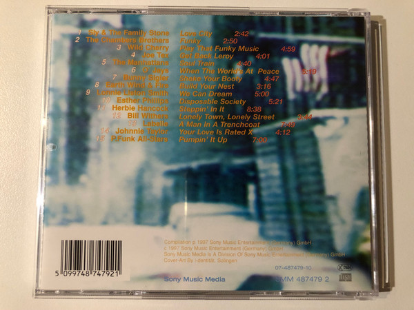 Funky Foundations (Funky Grooves For Soulful People) / Bill Withers; Herbie Hancock; P.Funk All-Stars; Earth, Wind & Fire; Sly & The Family Stone / Sony Music Media Audio CD 1997 / SMM 487479 2