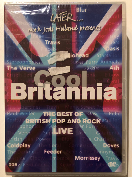 Later... with Jools Holland - Cool Britannia / 34 live performances from the hit BBC show / British rock and roll / Manufactured in the EU / DVD (825646160228)