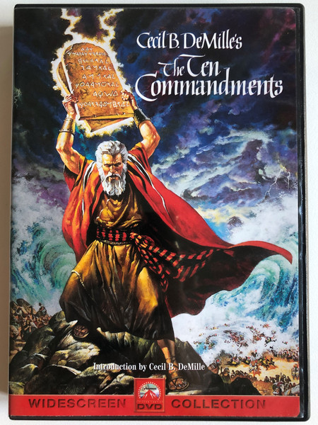The Ten Commandments 2 DVD Set / Written for the screen by AENEAS MacKENZIE JESSE L. LASKY, JR. / Directed by CECIL B. DeMILLE / Based upon the HOLY SCRIPTURES and other ancient and modern writings / DVD (097361550879)