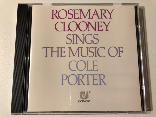Rosemary Clooney Sings The Music Of Cole Porter / Concord Jazz Audio CD / CCD-4185