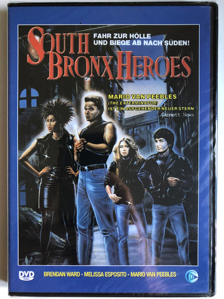 South Bronx Heroes  FAHR ZUR HÖLLE UND BIEGE AB NACH SÜDEN!  MARIO VAN PEEBLES  BRENDAN WARD, MELISSA ESPOSITO  DVD Video (4014260800498)