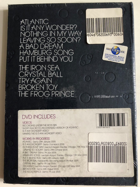 Keane: Under The Iron Sea / SHORT FILM SET TO AN EXTENDED VERSION OF ATLANTIC / RECORDING UNDER THE IRON SEA / DVD (60249857597)