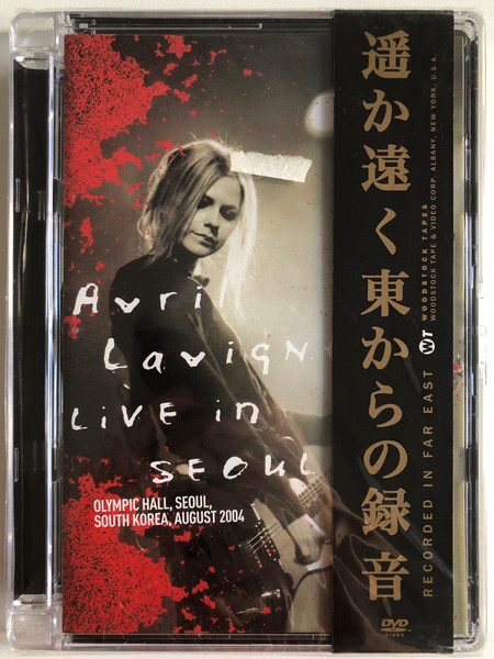 AVRIL LAVIGNE: Live In Seoul / RECORDED LIVE AT OLYMPIC HALL SEOUL, AUGUST 11, 2004 / AVRIL LAVIGNE: VOCALS, GUITAR / MARC SPICOLUK: BASS JESSE COLBURN: GUITAR EVAN TAUBENFELD: GUITAR MATTHEW BRANN: DRUMS / DVD (4250317499134)