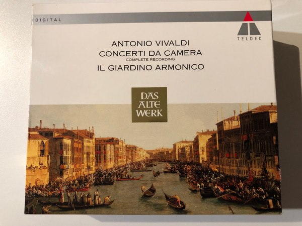 Antonio Vivaldi: Concerti Da Camera (Complete Recording) - Il Giardino Armonico / Das Alte Werk / Teldec 4x Audio CD, Box Set / 9031-77040-2