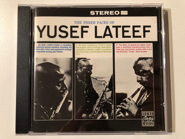 The Three Faces Of Yusef Lateef / Original Jazz Classics Audio CD 1992 / OJCCD-759-2