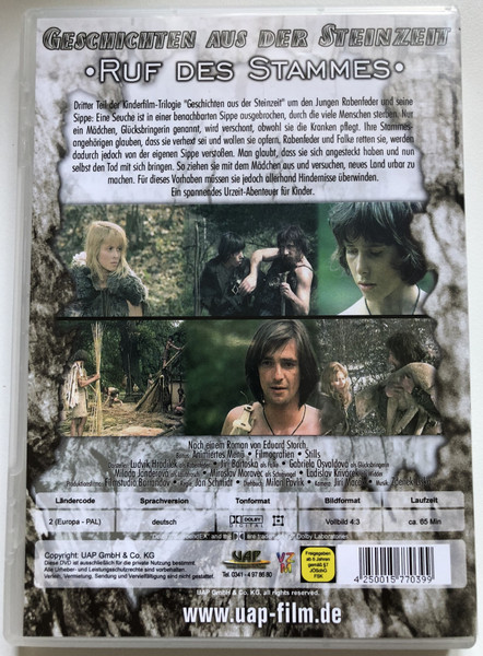 Geschichten aus der Steinzeit - Ruf des Stammes  LUDVÍK HRADÍLEK, GABRIELA OSVALDOVÁ, JIRI BARTOSKA, MILADA JANDEROVÁ  DVD Video (4250015770399)