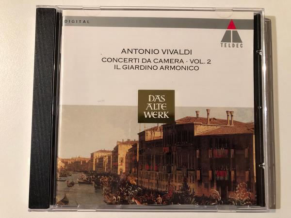 Antonio Vivaldi: Concerti Da Camera · Vol. 2 - Il Giardino Armonico / Das Alte Werk / Teldec Audio CD 1992 / 9031-73268-2 (090317326825)