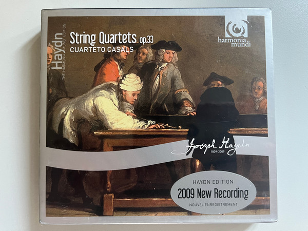 Joseph Haydn: String Quartets Op. 33 - Cuarteto Casals / Haydn The Harmonia Mundi Edition / Haydn Edition 2009 New Recording / Harmonia Mundi 2x Audio CD 2009 / HMX 2962022.23