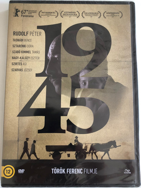 1945 / KATAPULT FILM PRESENTS IT WITH THE SUPPORT OF THE HUNGARIAN NATIONAL FILM FUND FERENC MET TÖRK / Studio: Menemsha Films / Actors: Peter Rudolf, Bence Tasnadi, Ivan Angelus, Marcell Nagy / DVD (5996471003082)