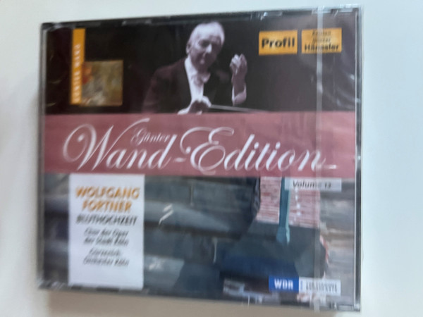 Günter Wand - Wolfgang Fortner: Bluthochzeit - Chor der Oper Der Stadt Köln, Gürzenich-Orchester Köln / Profil Edition Günter Hänssler 2x Audio CD 2007 / PH05044