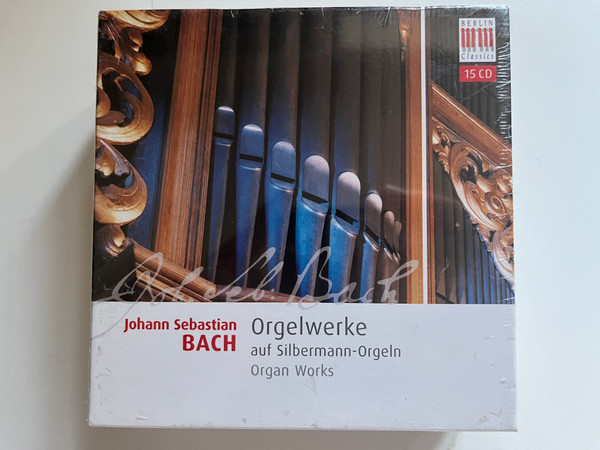 Johann Sebastian Bach - Orgelwerke Auf Silbermann-Orgeln = Organ Works / Berlin Classics 15x Audio CD 2007 / 0184172BC