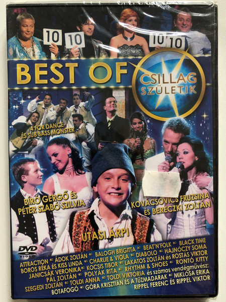 Best of Csillag Szuletik (Hugarian Version of American Idol) / Hungary's Got Talent / A Csillag születik című televíziós tehetségkutató műsor negyedik évada / Memorable moments of the show / DVD (5099920834494)