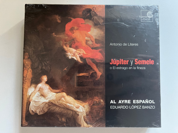 Antonio de Literes: Júpiter Y Semele o El estrago en la fineza - Al Ayre Español, Eduardo López Banzo / Harmonia Mundi 2x Audio CD, Box Set / HMI 987036.37