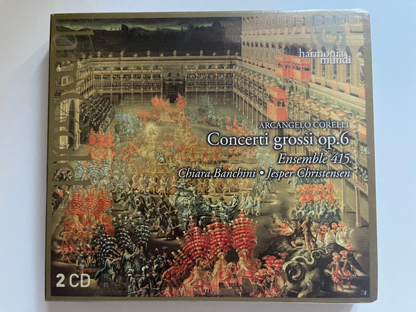 Arcangelo Corelli: Concerti Grossi Op. 6 - Ensemble 415, Chiara Banchini, Jesper Christensen / HM Gold / Harmonia Mundi 2x Audio CD 2010 / HMG 501406.07