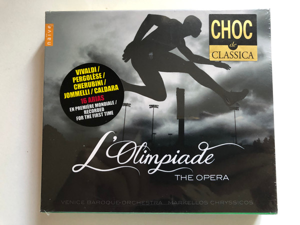 L'Olimpiade: The Opera - Venice Baroque Orchestra, Markellos Chryssicos / Naïve 2x Audio CD 2011 / V 5295